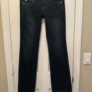 American Eagle Outfitters Women's Boot Cut Jeans - Dark Blue